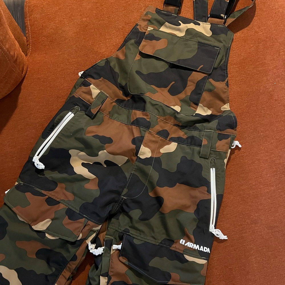 Armada Camouflage Snow Bib